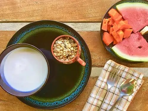 Delicious Local Food typical food nosara