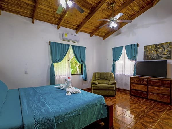 Casa Aloha Bedroom aloha rental nosara