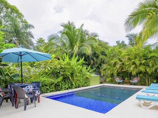 rentals with shared pool nosara