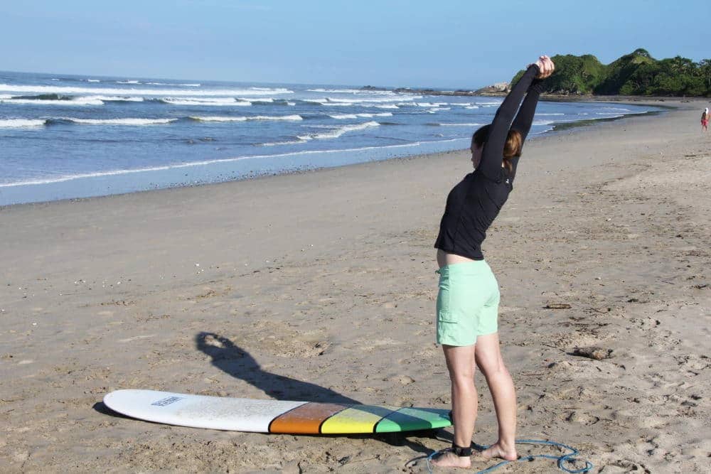 surf lessons costa rica nosara