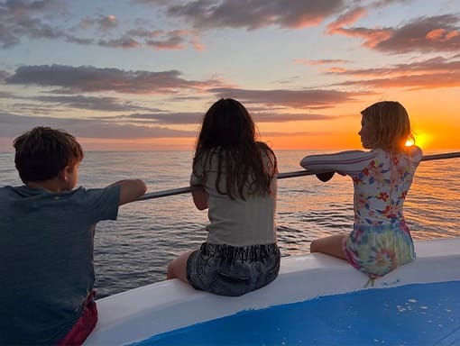 sunset_kids sunset cruise