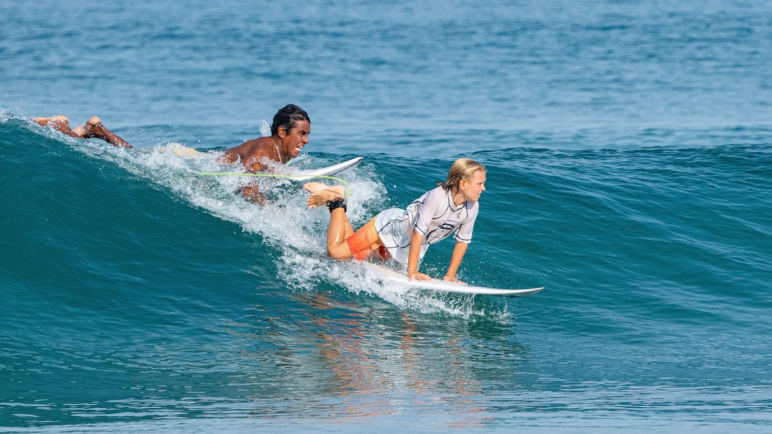 kids surfing