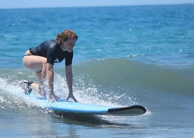Surfing in Samara Beach