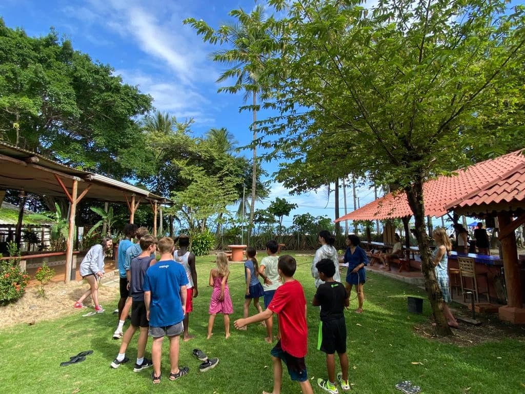 Dynamic Spanish learning fun at our beachfront campus learn spanish
