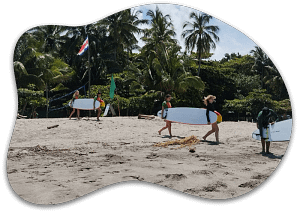 costa rica beach camps