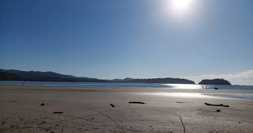 samara beach in december