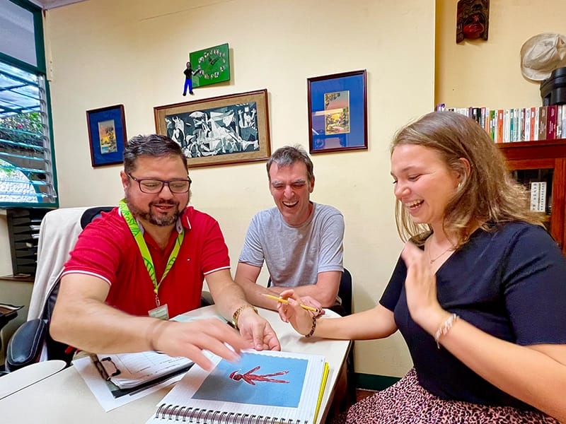 small spanish classes costa rica"