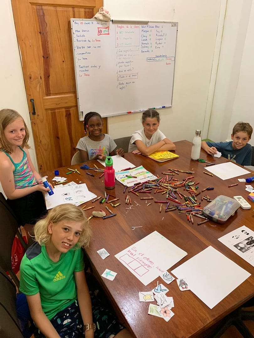 spanish immersion for kids costa rica
