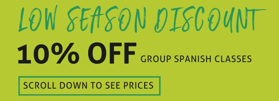 Green Season Rates at Intercultura Costa Rica low season rates spanish school costa rica